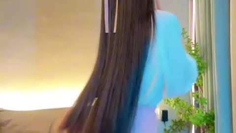 beautiful girl dances.