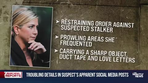 Man arrested after security incident at Jennifer Aniston’s home