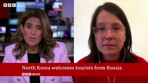North Korea opens up beach resort in bid to boost tourism | BBC News