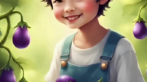 Hehehe, this is a poisonous eggplant!