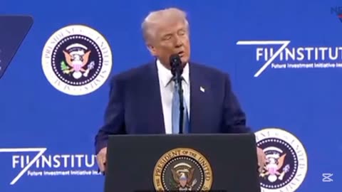 Trump saying