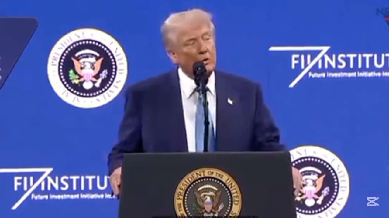 Trump saying