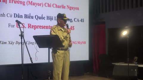 Tường Thuật Buổi Gây Quỹ Cho Chức Vụ DB TB Của Chaelie Chí Nguyễn