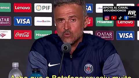📉 LUIS ENRIQUE ADMITE: "BOTAFOGO NOS DEFENDIÓ MEJOR QUE NADIE" ⚽ DERROTA DURA PARA EL PSG
