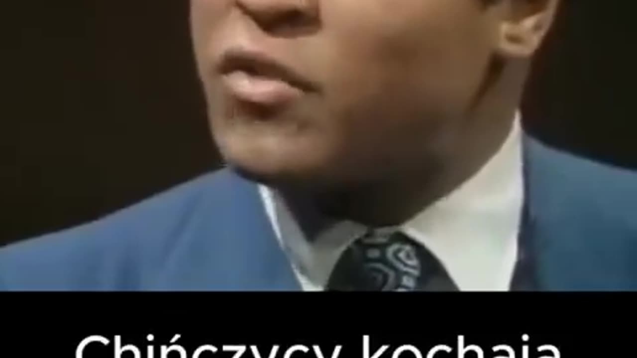 Muhammad Ali o łączeniu kulturowym i rasowym. BBC 1971.