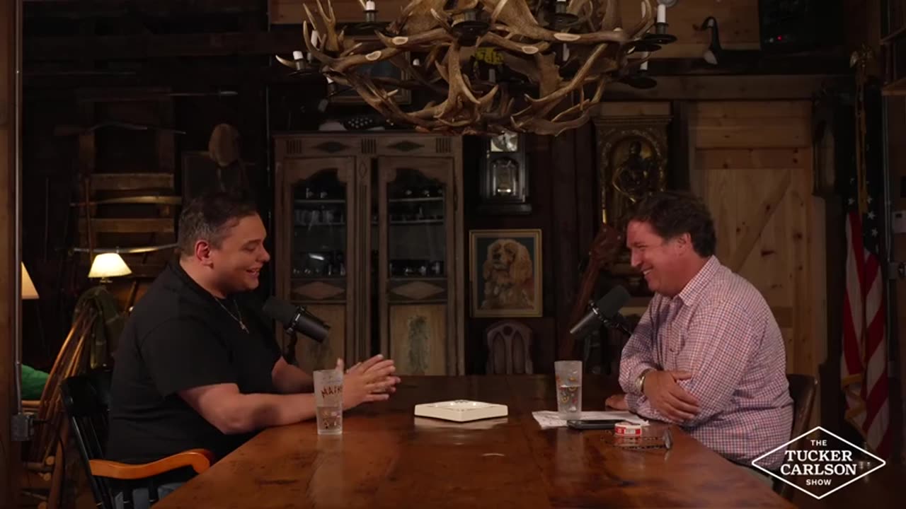 Tucker Reacts To George Santos’ Brutal Truth About Mike Johnson