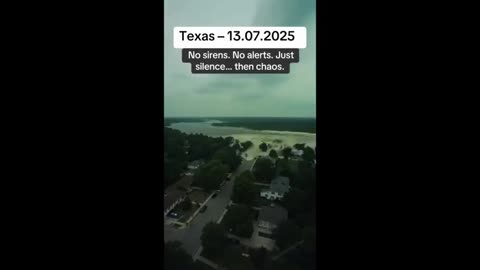 Texas Floods Time Lapse Footage