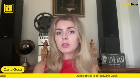 07.08.2025 - Geopolitica la zi cu Daria Gușă