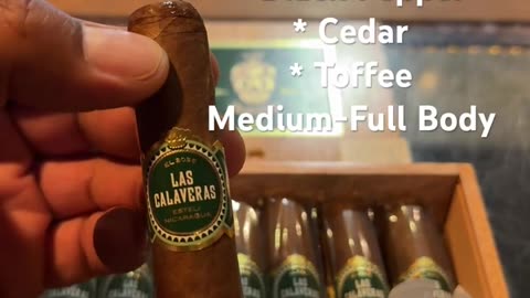 Las Calaveras 2025 (Crowned Heads) 6x54 Toro #Shorts #CigarReview #CigarOfTheDay #Short