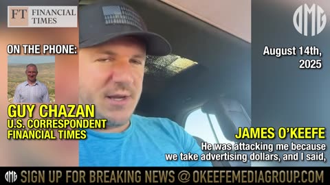 Financial Times Reporter Calls James O'Keefe Seeking Dirt on Laura Loomer