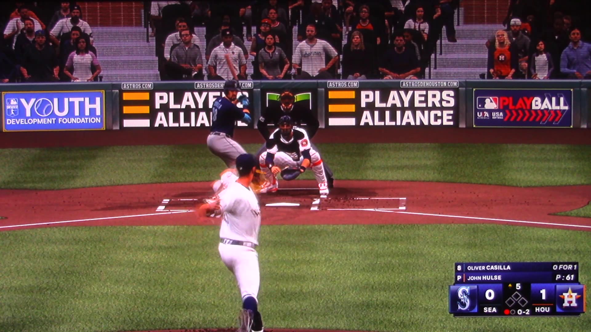MLB The Show: Houston Astros vs Seattle Mariners (S16 G54)