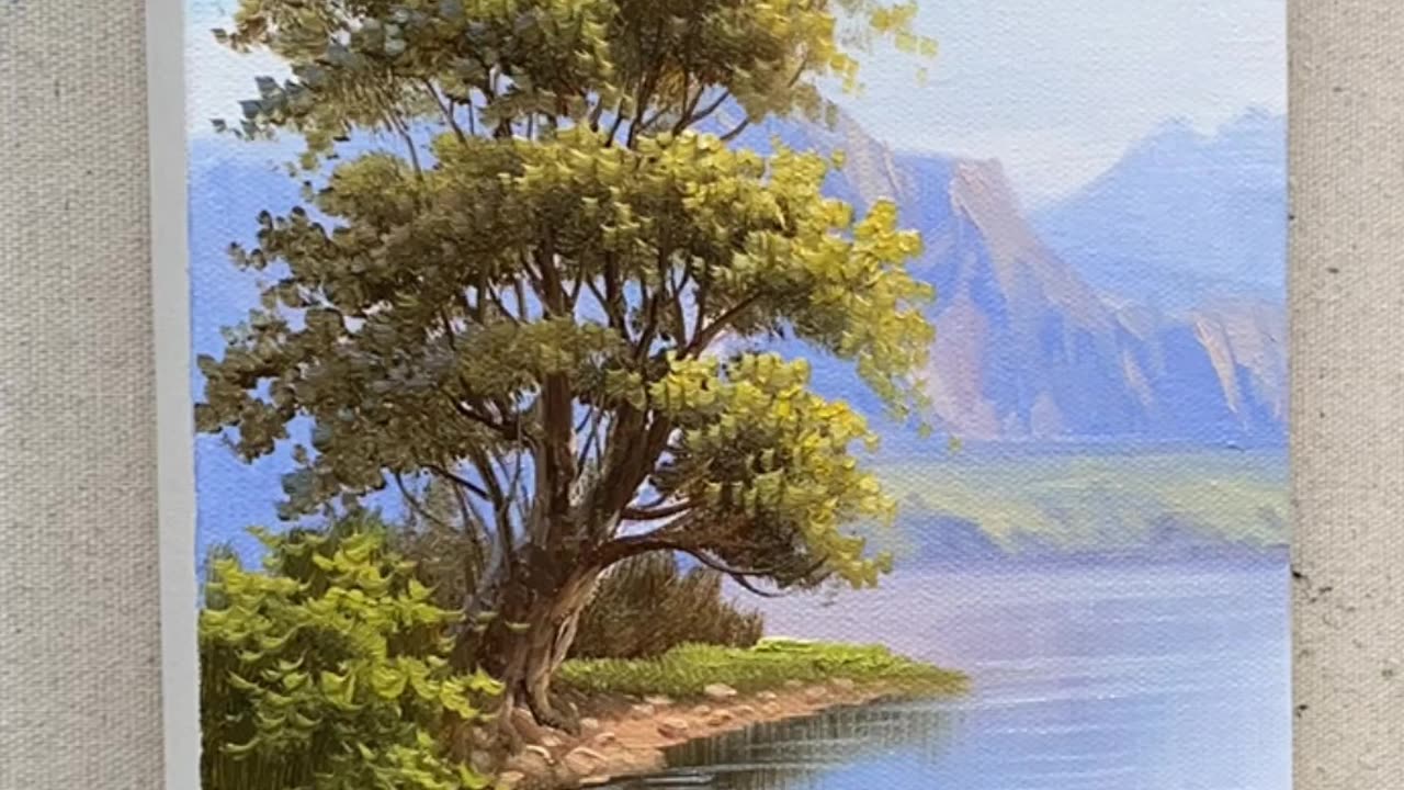 How to Paint a Landscape with Acrylics