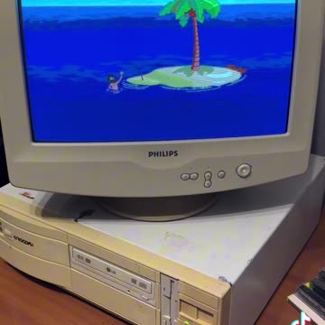 Johnny Naufrago - Proteção de Tela do Pc nos anos 90