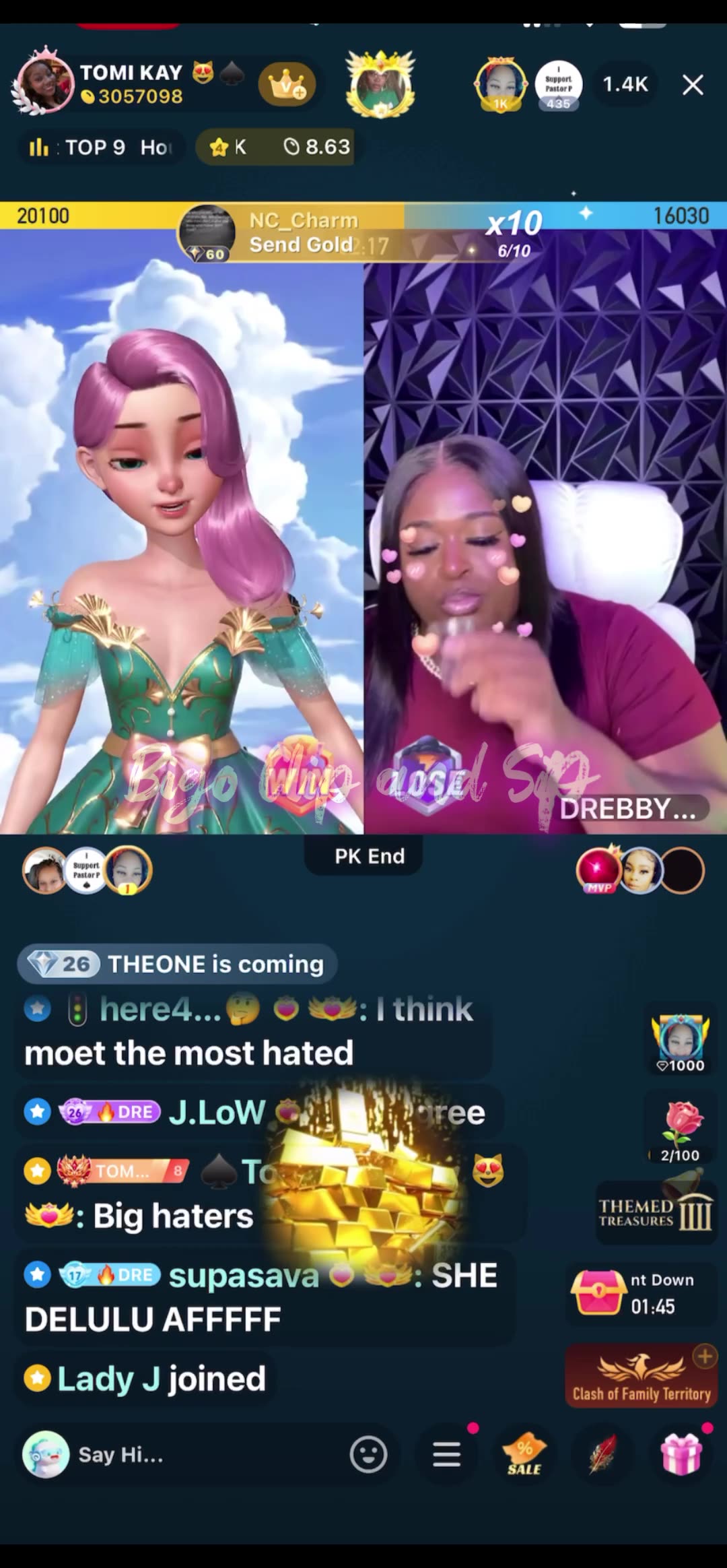 TomiKay n DreBaby have a discussion about the fight w/JazzyCherry 8/26/25 #bigoclipandsip