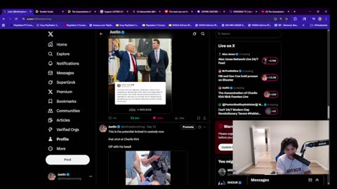 The Assassination of Charlie Kirk Nick Fuentes Live