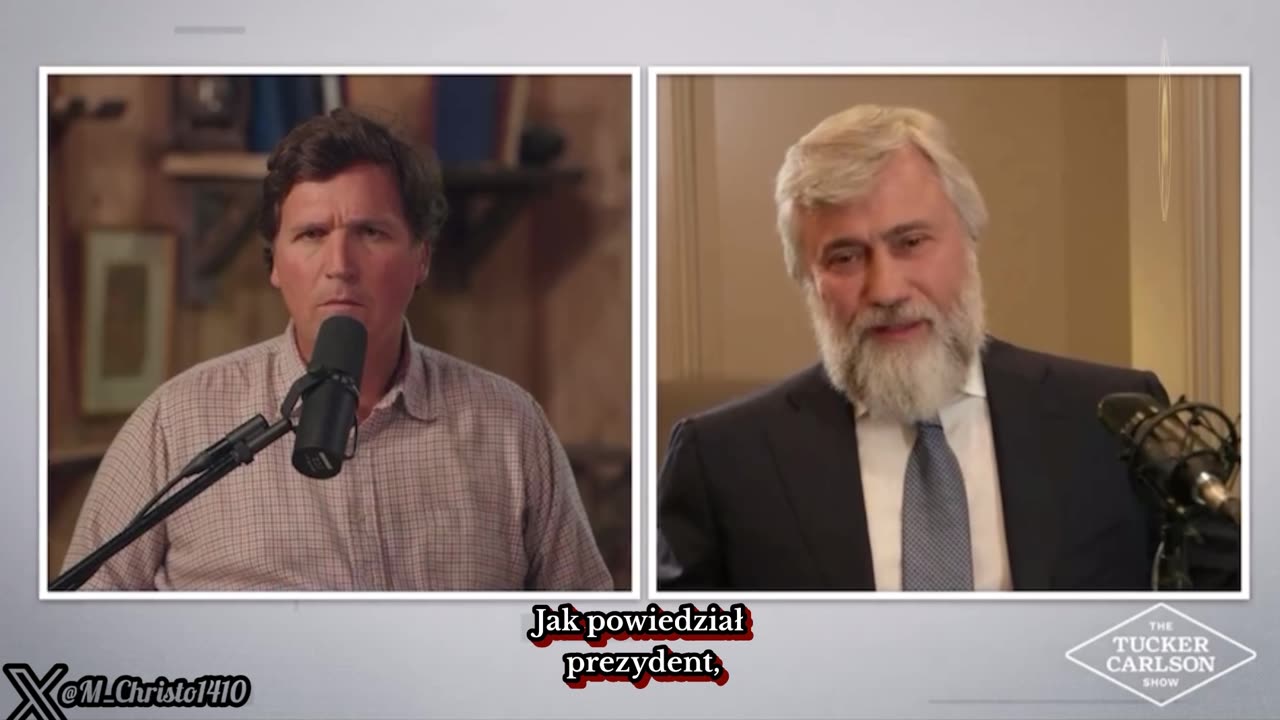 Tucker Carlson & Wadym Nowyński