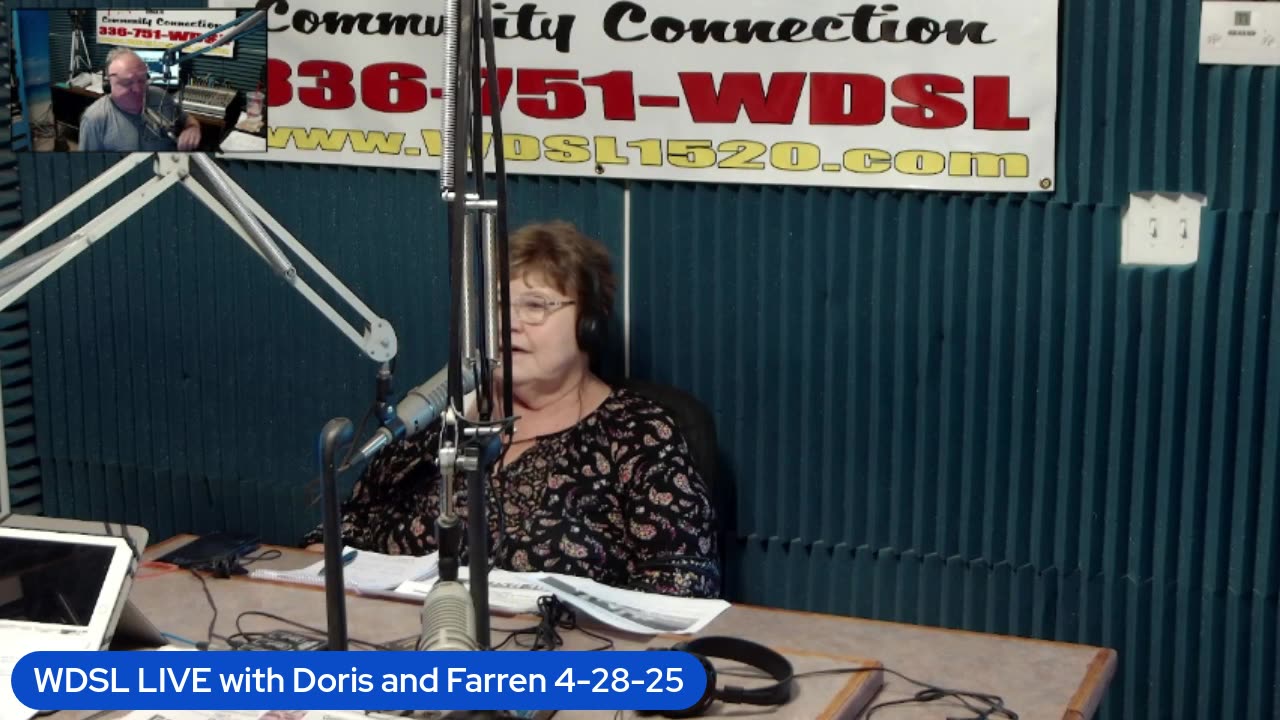 WDSL LIVE with Farren and Doris 4-28-25
