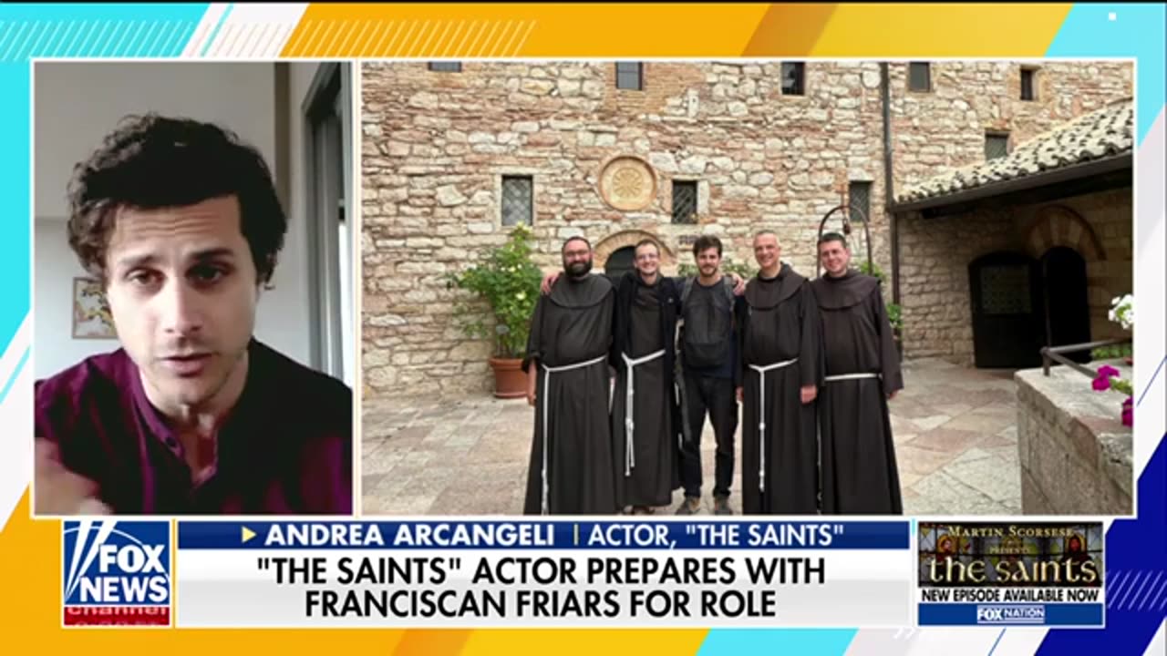 Scorsese's ‘The Saints’ actor reveals how Franciscan Friars helped prepare him f