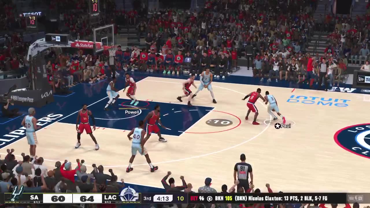 Spurs vs Clippers