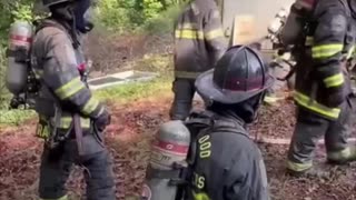 El dispositivo que hace que los bomberos se muevan cada 30 segundos