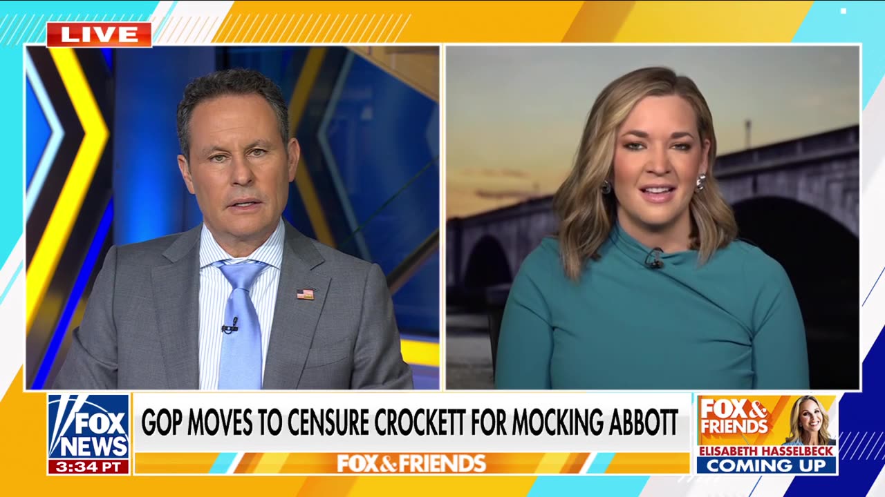GOP moves to censure Crockett for mocking Abbott