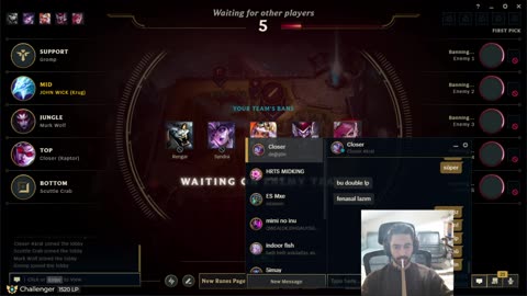 euw challenger 1471 lp rank 42 start duo mahvolmuş kral @closer