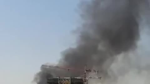 Mysterious explosion in Tehran, Iran, earlier today