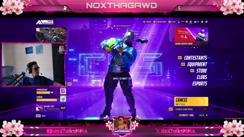 Chill chill chill! Games and MMA! Playing w/RANDOS!