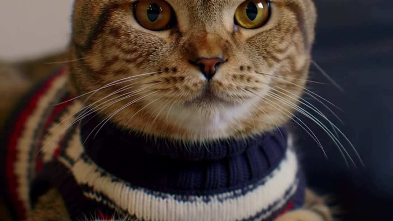 Cat watching Netflix with remote control in hand 📺