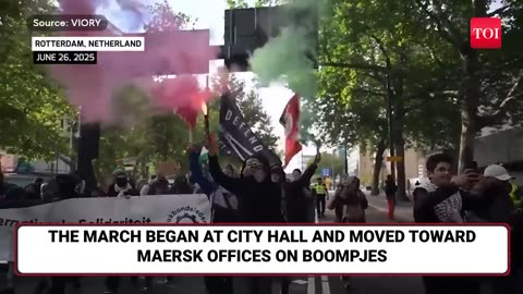 Pro Palestine Protests shake Netherlands