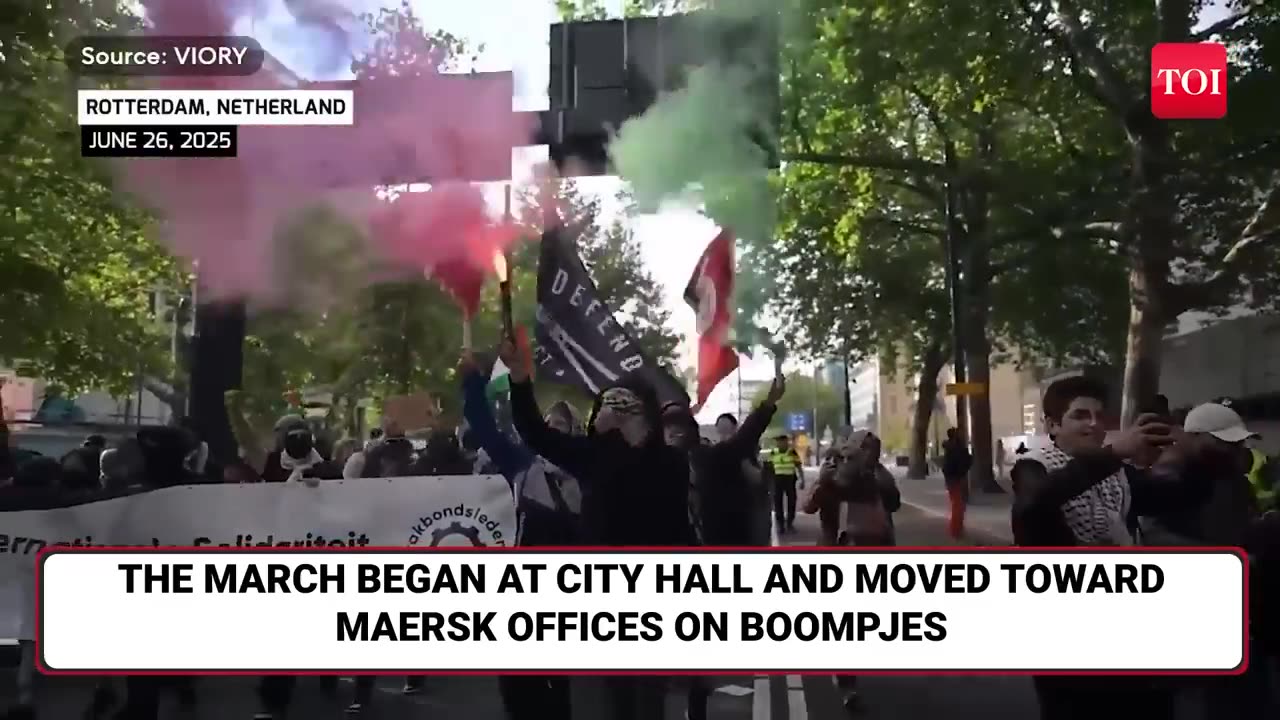 Pro Palestine Protests shake Netherlands