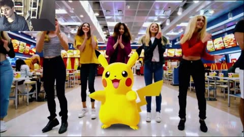 Outtake #1,225 Of Pikachu The Pokemon Dancing With Women At A McDonald's Restaurant Fake Funny Video
