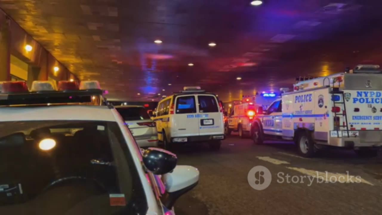 Paramedics pears-on airport