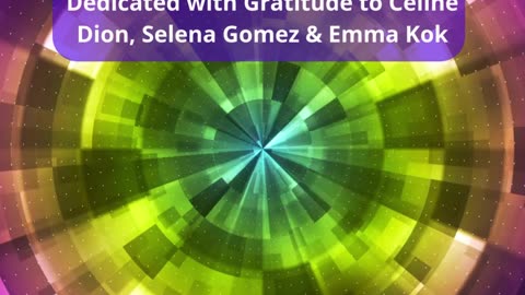 💖 Thank You Song - GratitudeSong to Celine Dion, Selena Gomez & Emma Kok 💖.
