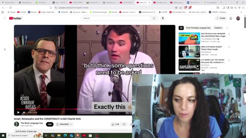 THe Body Language GUy, Accuses Jews Of CHarlie Kirk's Murder
