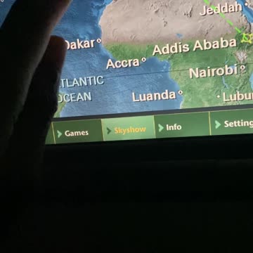 We’re in the plane, part one