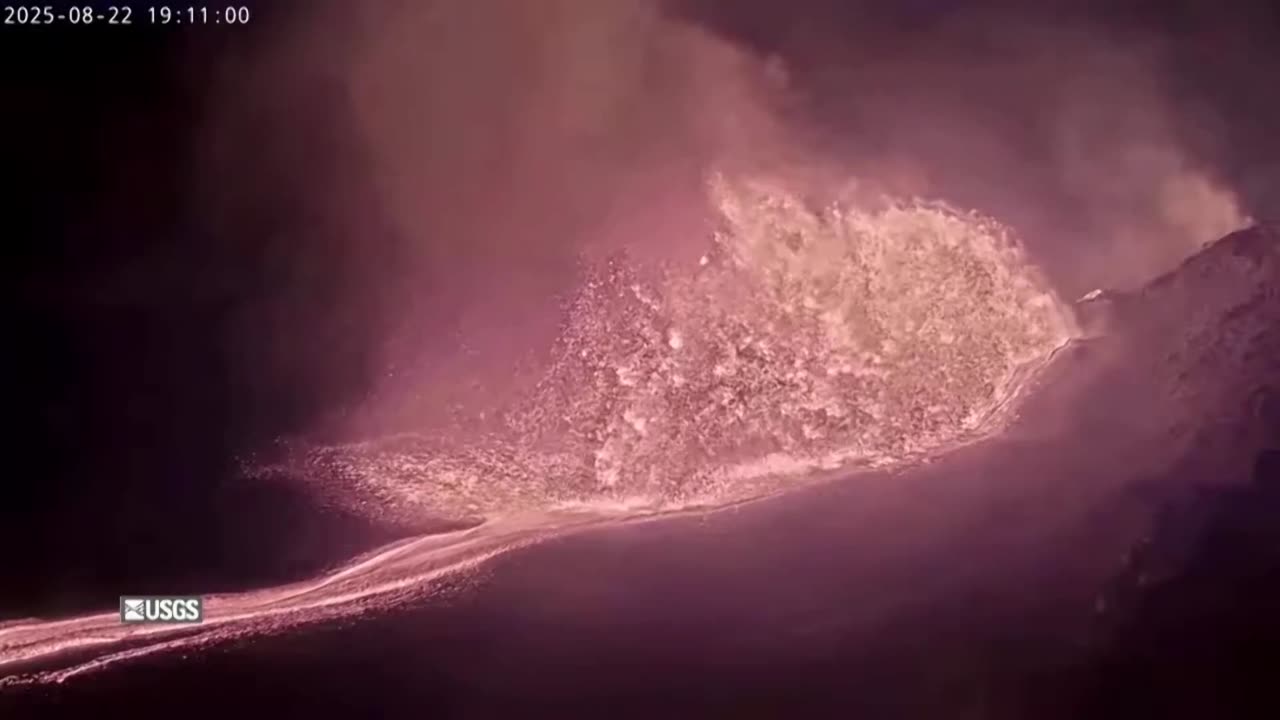 Hawaii's Kilauea volcano erupts, shooting lava into the air