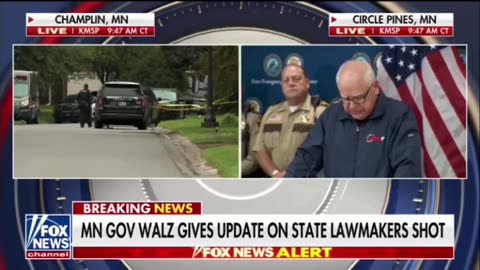 Walz: lawmaker shooting was politically motivated