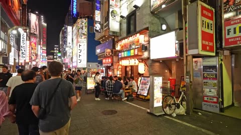Wasted in Tokyo Red-Light District on Saturday Nights