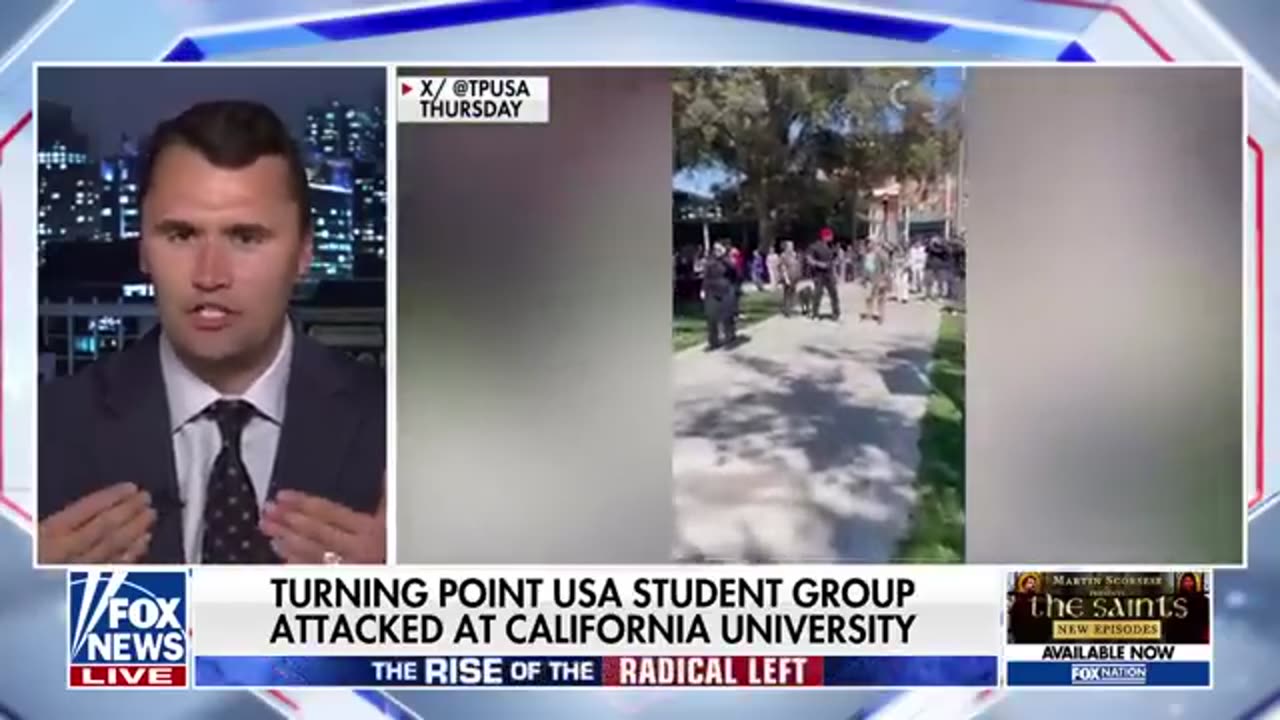 Charlie Kirk_ Antifa destroyed our tables