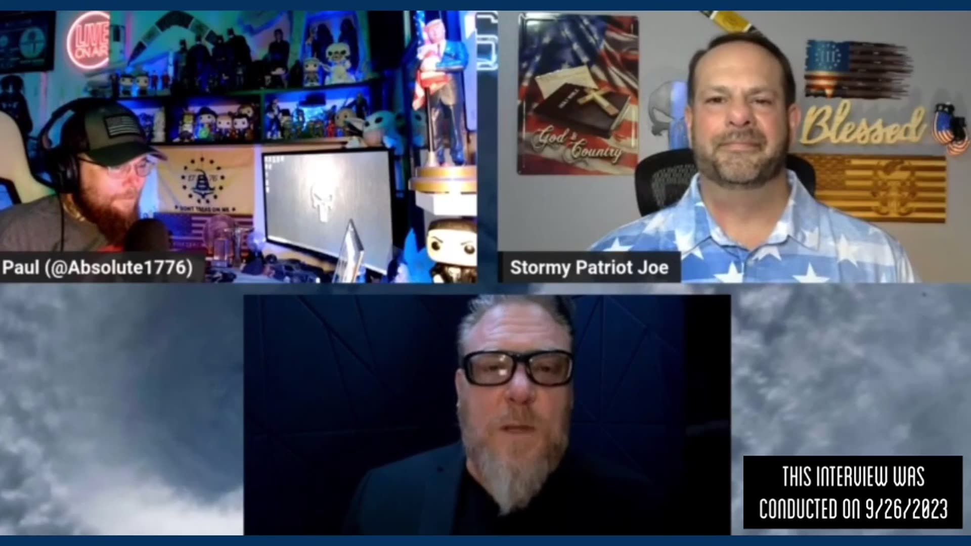 Absolute Storm Special Replay: Interviews w/ General Flynn & Boone Cutler 9/25/25 9pm EDT