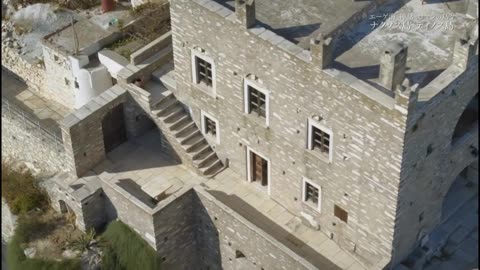 空からクルージングmini・10分版- エーゲ海 神話とロマンの島々「ナクソス島ティノス島」