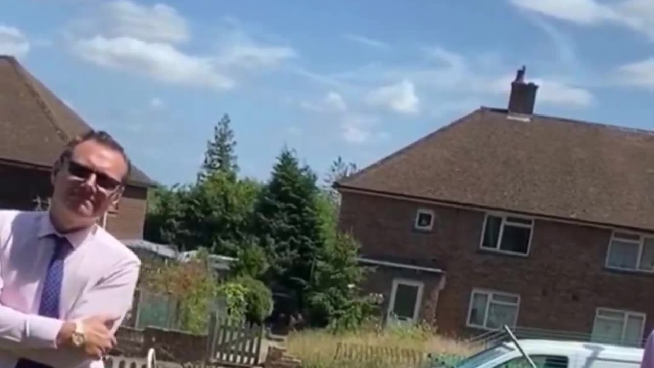 Two police officers show up at a man's house because of his Facebook comments.