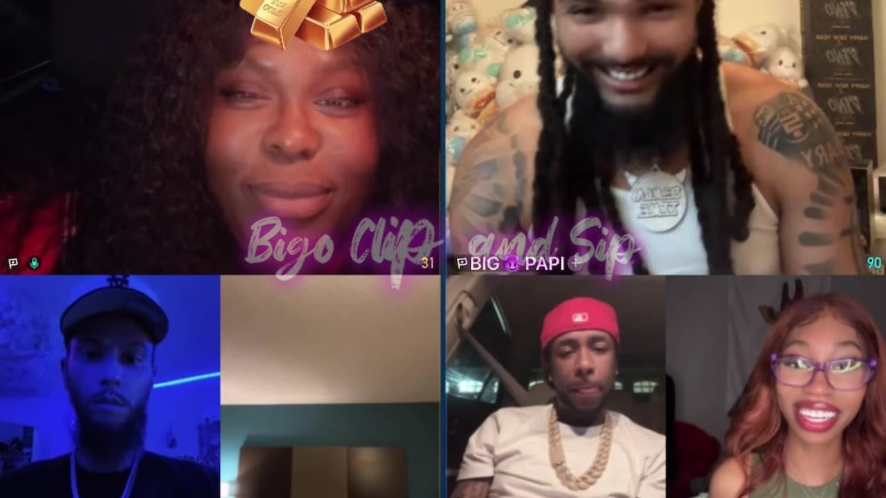 Late night team PK Moet Papi Richie Lou Finesse SK Sauce Papi n others 6/10/25 #bigoclipandsip