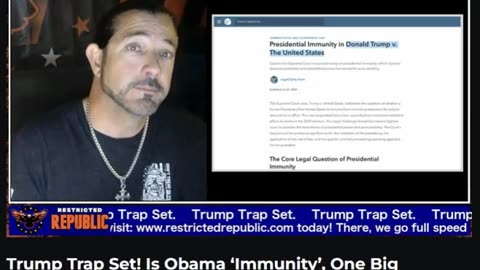 Is OBAMA Protected From Being ARRESTED due to ' Presidential IMMUNITY'? GREAT NEWS IN THIS VIDEO!!