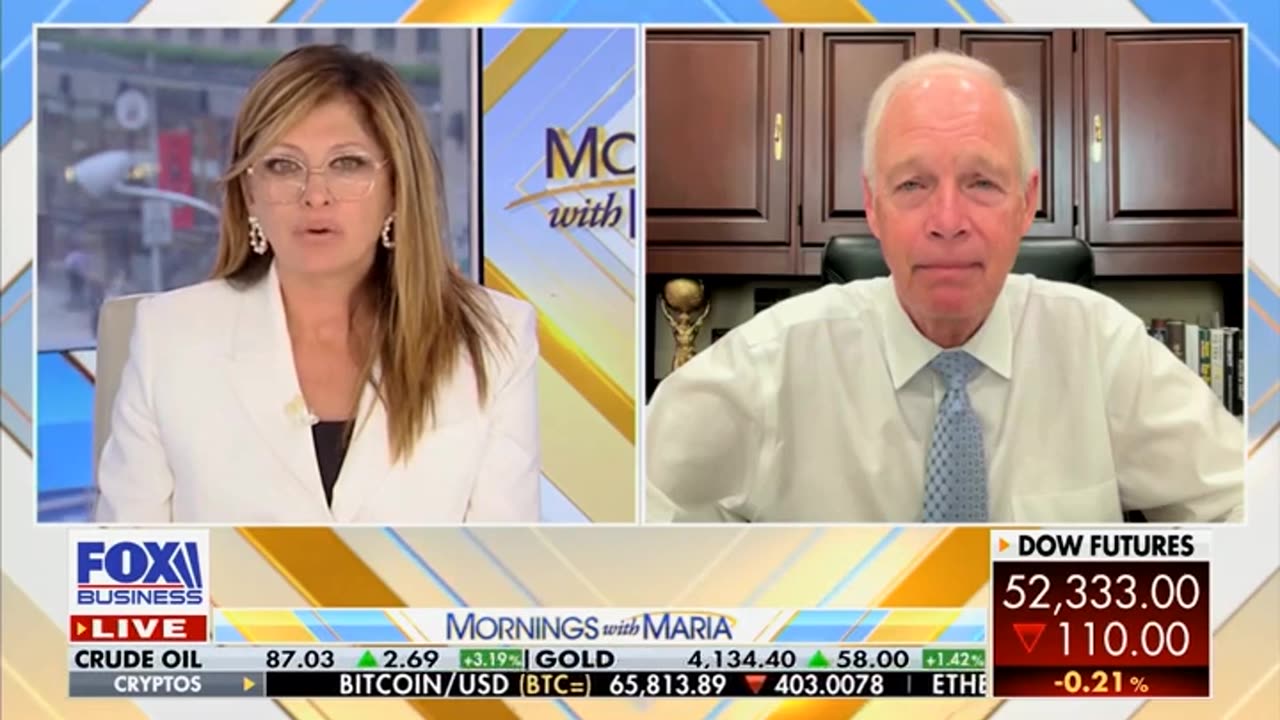 Senator Ron Johnson on Mornings with Maria 7.22.26