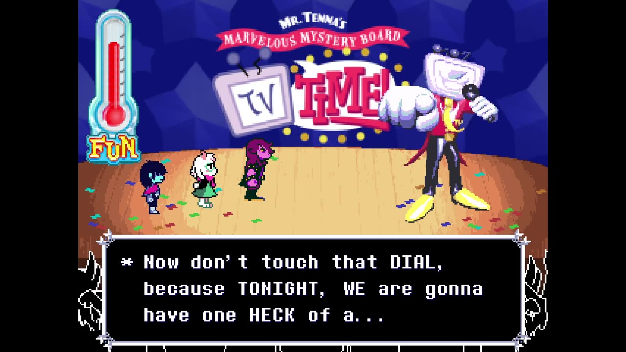 It's TIME TV in Deltarune Chapter 3 (Dutch Stream)