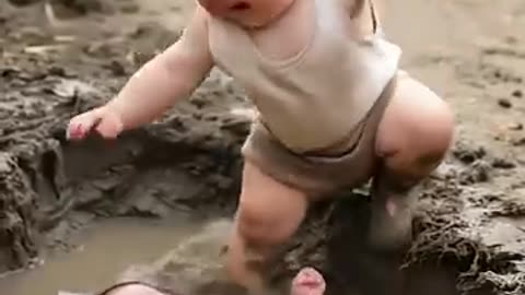 Crying Baby Gets the Cutest Help 😭 | Funny Ai Animated