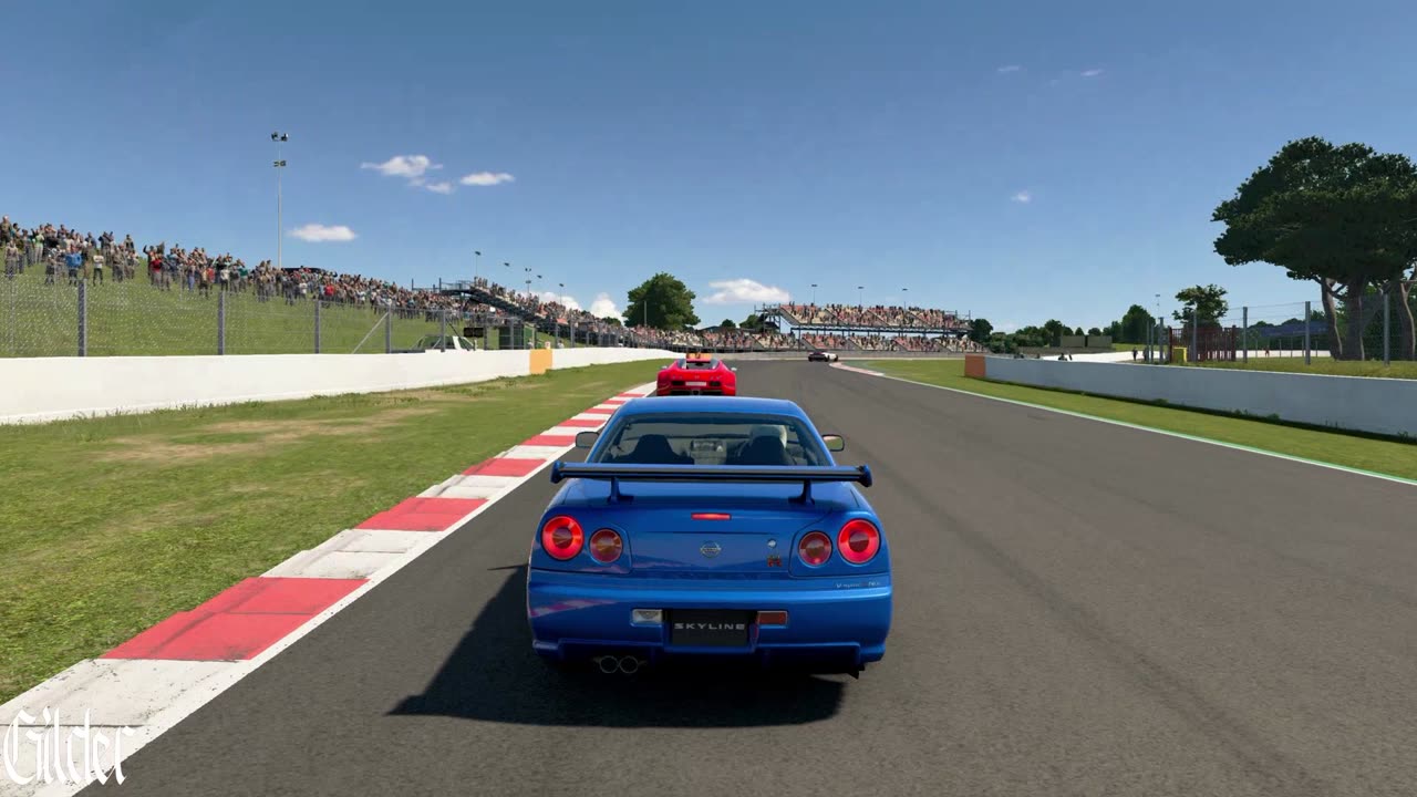 Circuit de Barcelona-Catalunya Grand Prix 02 Skyline GT-R R34 V-spec II Nur