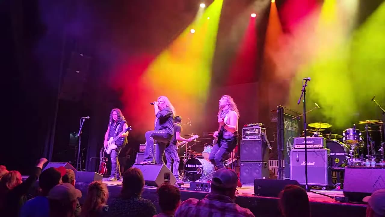 A Rising force ( live)